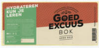 Goed Excuus, Bok