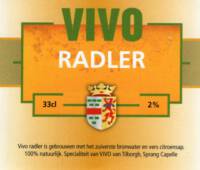 Buitenlandse bieren voor Nederlandse markt (etiket Nederlandse plaatsnaam), Vivo Radler