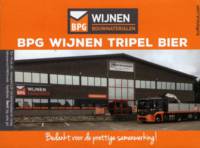 Buitenlandse bieren voor Nederlandse markt (etiket Nederlandse plaatsnaam), BPG Wijnen Tripel Bier