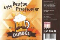 Buitenlandse bieren voor Nederlandse markt (etiket Nederlandse plaatsnaam), Egte Bestse Proatwater Dubbel