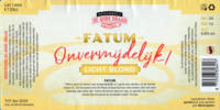 Brouwerij De Rode Draad, Fatum Onvermijdelijk! Licht Blond