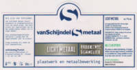 Opener Bier, van Schijndel Metaal Licht Metaal