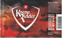 Rock City Brewing, Koene Ridder Rock City Brewing, Koene Ridder