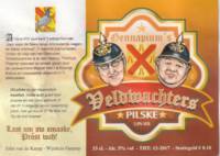 Buitenlandse bieren voor Nederlandse markt (etiket Nederlandse plaatsnaam), Veldwachters Pilske