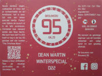 Brouwerij 95, Dean Martin Winterspecial 022 Brouwerij 95, Dean Martin Winterspecial 022
