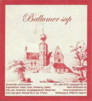Amelander Bierbrouwerij, Ballumer Sap Amelander Cranberrybier