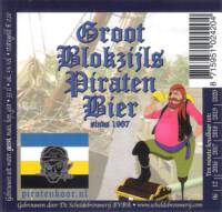 Buitenlandse bieren voor Nederlandse markt (etiket Nederlandse plaatsnaam), Groot Blokzijls Piraten Bier