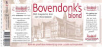 Buitenlandse bieren voor Nederlandse markt (etiket Nederlandse plaatsnaam), Bovendonk's Blond