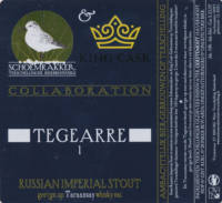 Terschellinger Bierbrouwerij Schoemrakker, Tegearre 1 Russian Imperial Stout Terschellinger Bierbrouwerij Schoemrakker, Tegearre 1 Russian Imperial Stout