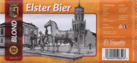 Buitenlandse bieren voor Nederlandse markt (etiket Nederlandse plaatsnaam), Elster Bier Blond