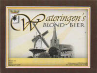 Buitenlandse bieren voor Nederlandse markt (etiket Nederlandse plaatsnaam), Wateringen's Blond Bier