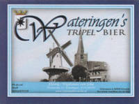 Buitenlandse bieren voor Nederlandse markt (etiket Nederlandse plaatsnaam), Wateringen's Tripel Bier