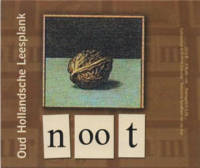 Buitenlandse bieren voor Nederlandse markt (etiket Nederlandse plaatsnaam), Oud Hollandsche Leesplank Noot