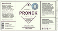 Brouwerij Pronck, Wheat Sour '21 Meursalt Premier Cru Les Charmes