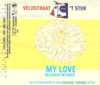 Buitenlandse bieren voor Nederlandse markt (etiket Nederlandse plaatsnaam), My Love Belgisch Witbier