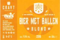 Buitenlandse bieren voor Nederlandse markt (etiket Nederlandse plaatsnaam), Bier met Ballen Blond