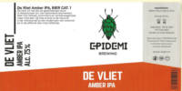 E-PIDEMI Brewing, De Vliet Amber IPA