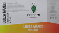 E-PIDEMI Brewing, Looza Mango Fruit Lager