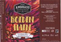 Ambrass Bierbrouwerij, Roeden Haen Quadrupel