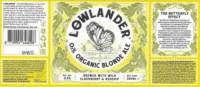 Lowlander Beer Co, 0.3 % Organic Blonde Ale