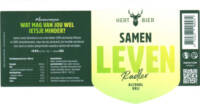 Hert Bier, Samen Leven Radler Alcohol Vrij