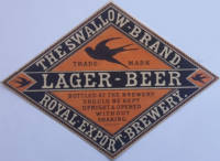 Onbekend, The Swallow Brand Lager-Beer