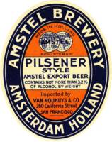 Amstel Brouwerij, Pilsener Style Amstel Export Beer