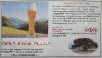 Brouwerij Donselaer, Oener Rogge Weizen