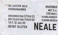 Goede Kant van het Spoor, De Laatste Gele Berggamander Neale Rauchbier