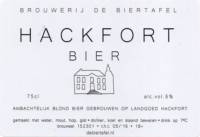 De Biertafel, Hackfort Bier