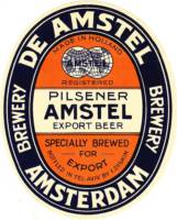 Amstel Brouwerij, Amstel Pilsener Export Beer
