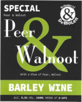 Brouwerij De Molen, Special Peer & Walnoot Barley Wine