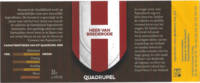 Brouwerij de Heerlijkheid, Heer van Brederode Quadrupel