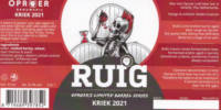 Oproer Brouwerij, Ruig Kriek 2021