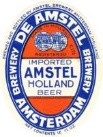 Amstel Brouwerij, Imported Amstel Holland Beer