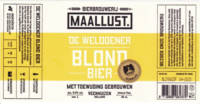 Bierbrouwerij Maallust, De Weldoener Blond