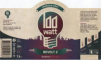 100 Watt Brewery, Revolt 2 American Stout