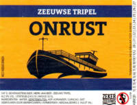 Bierbrouwerij Vermeersen , Onrust Zeeuws Tripel