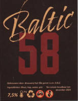 Brouwerij Het 58e Genot, Baltic 58