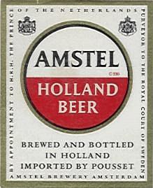 Amstel Brouwerij, Amstel Holland Beer