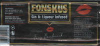 Buitenlandse bieren voor Nederlandse markt (etiket Nederlandse plaatsnaam), FonsKus Gin & Liquer Infused
