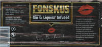 Buitenlandse bieren voor Nederlandse markt (etiket Nederlandse plaatsnaam), FonsKus Gin & Liquer Infused