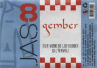 Buitenlandse bieren voor Nederlandse markt (etiket Nederlandse plaatsnaam), Jas 8 Gember
