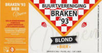 Bierbrouwerij de 3 Horne, Braken '93 Blond Bier