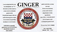 Bierbrouwerij de 3 Horne, Ginger Bierbrouwerij de 3 Horne, Ginger