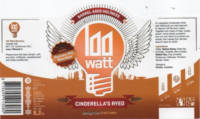 100 Watt Brewery, Cinderella's Ryed Barrel Aged Holiness