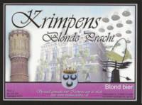 Buitenlandse bieren voor Nederlandse markt (etiket Nederlandse plaatsnaam), Krimpens Blonde Pracht Blond Bier
