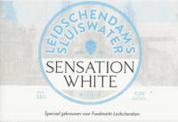 Buitenlandse bieren voor Nederlandse markt (etiket Nederlandse plaatsnaam), Leidschendam's Sluiswater Sensation White Witbier