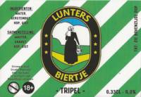 Buitenlandse bieren voor Nederlandse markt (etiket Nederlandse plaatsnaam), Lunters Biertje Tripel