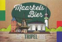 Buitenlandse bieren voor Nederlandse markt (etiket Nederlandse plaatsnaam), Maarkels Bier Tripel
